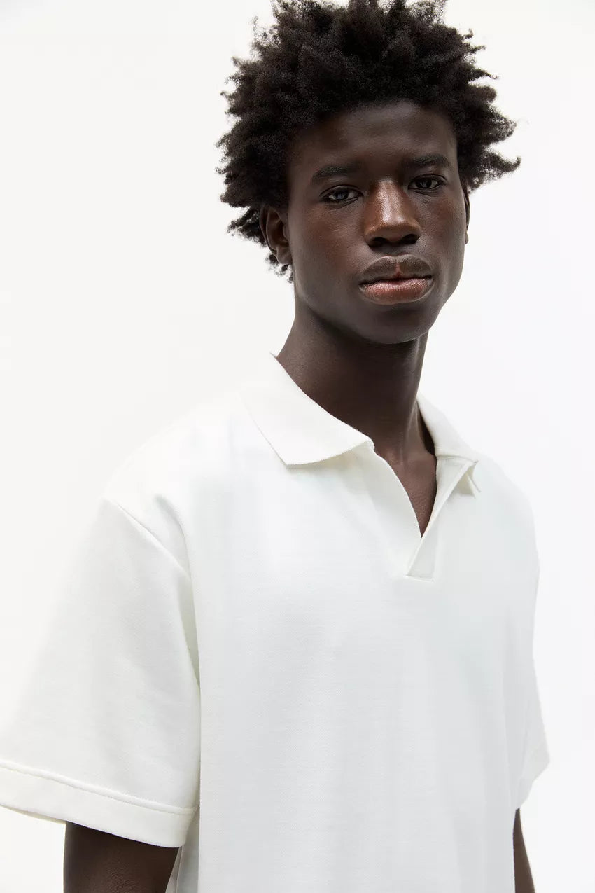 Short sleeve polo shirt