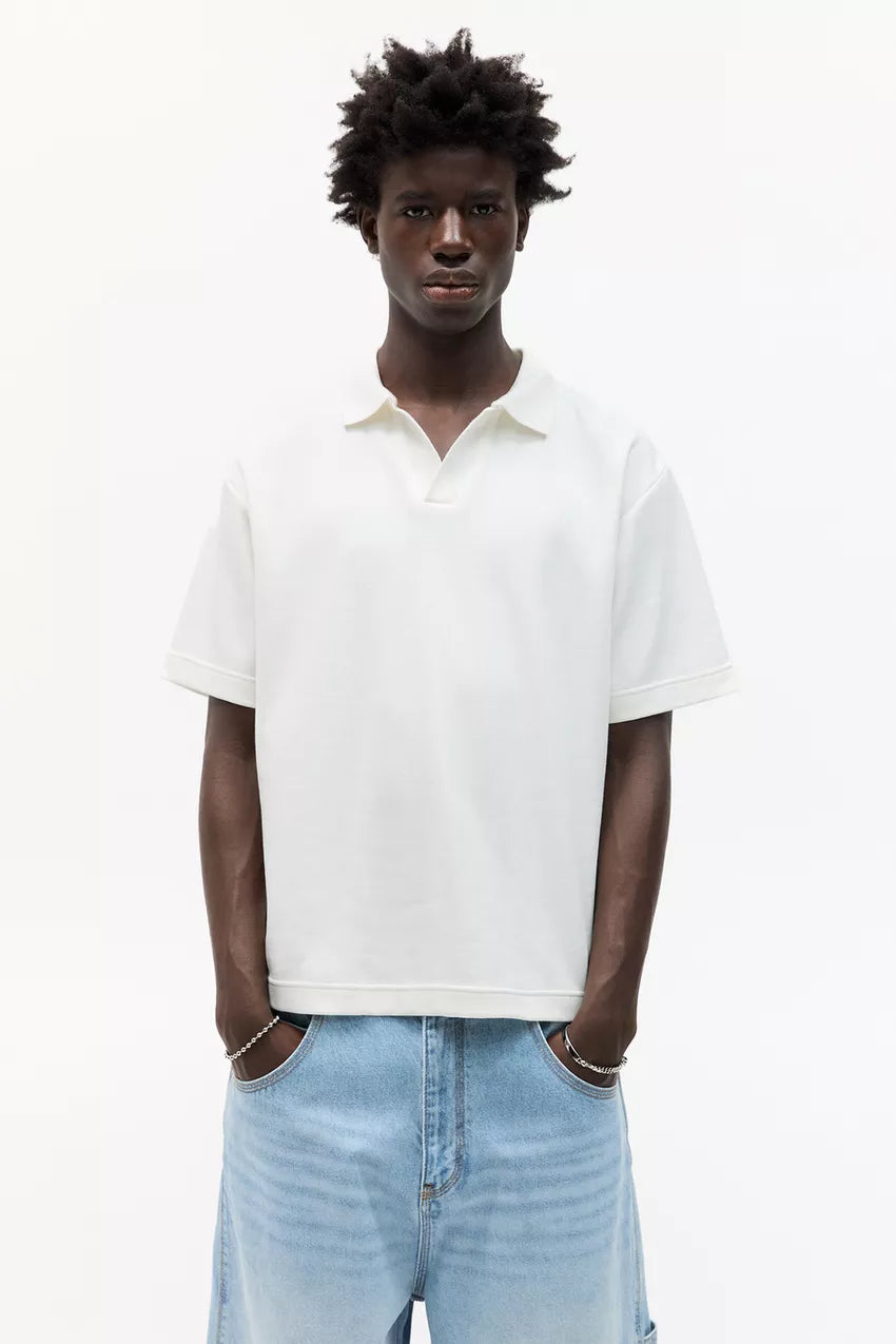 Short sleeve polo shirt