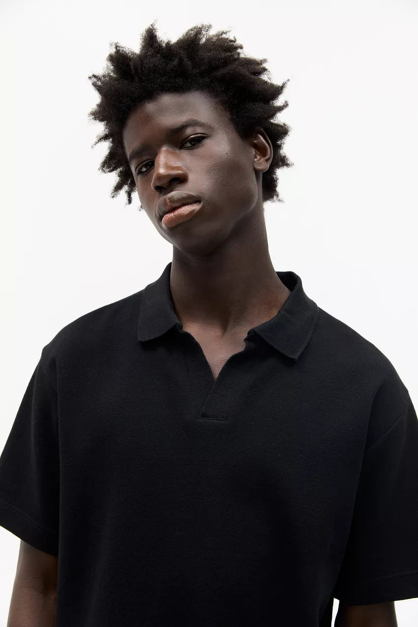 Short sleeve polo shirt