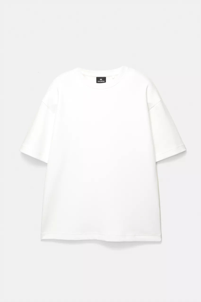 Basic short sleeve sweatshirt