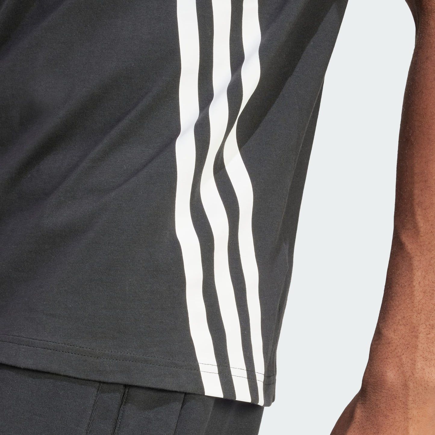 Essentials 3-Stripes Single Jersey Tee