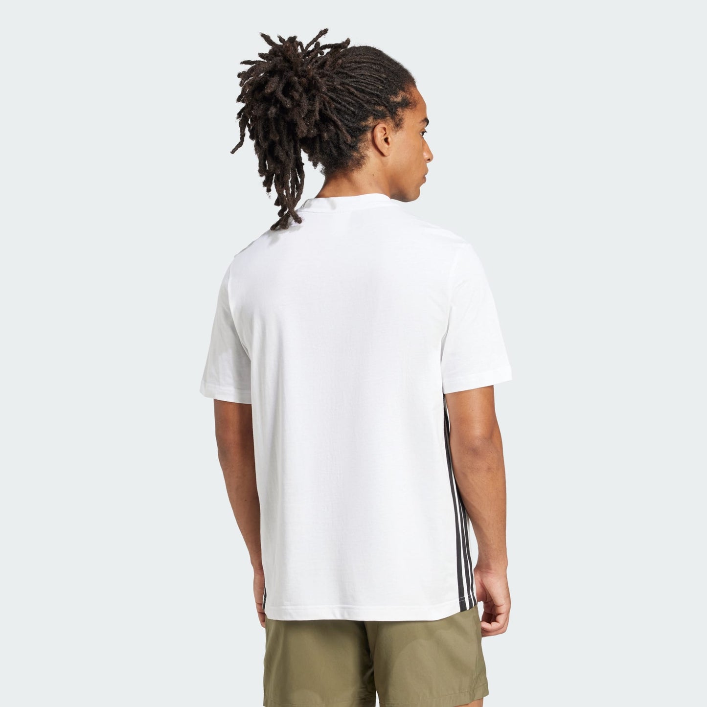 Essentials 3-Stripes Single Jersey Tee