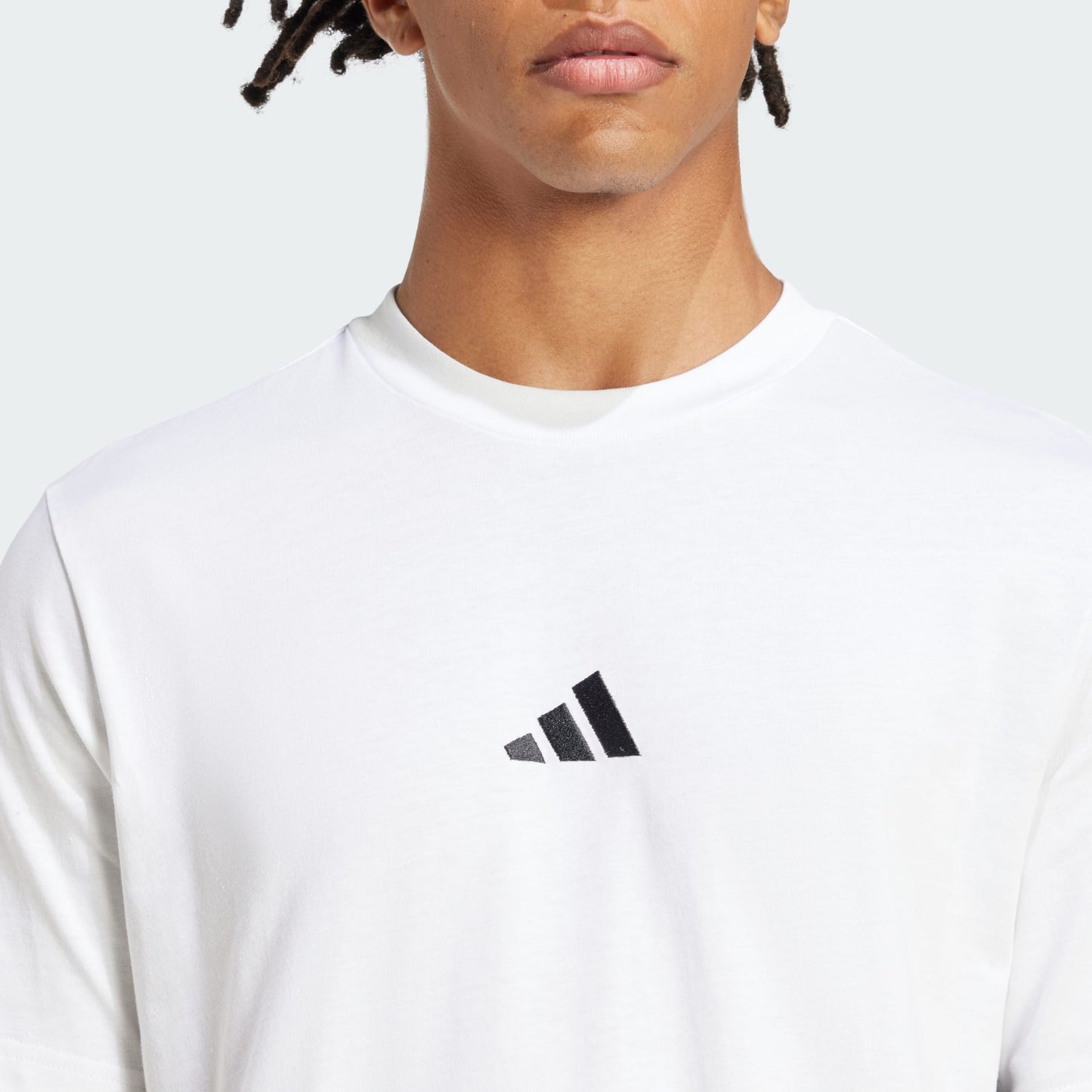 Essentials 3-Stripes Single Jersey Tee