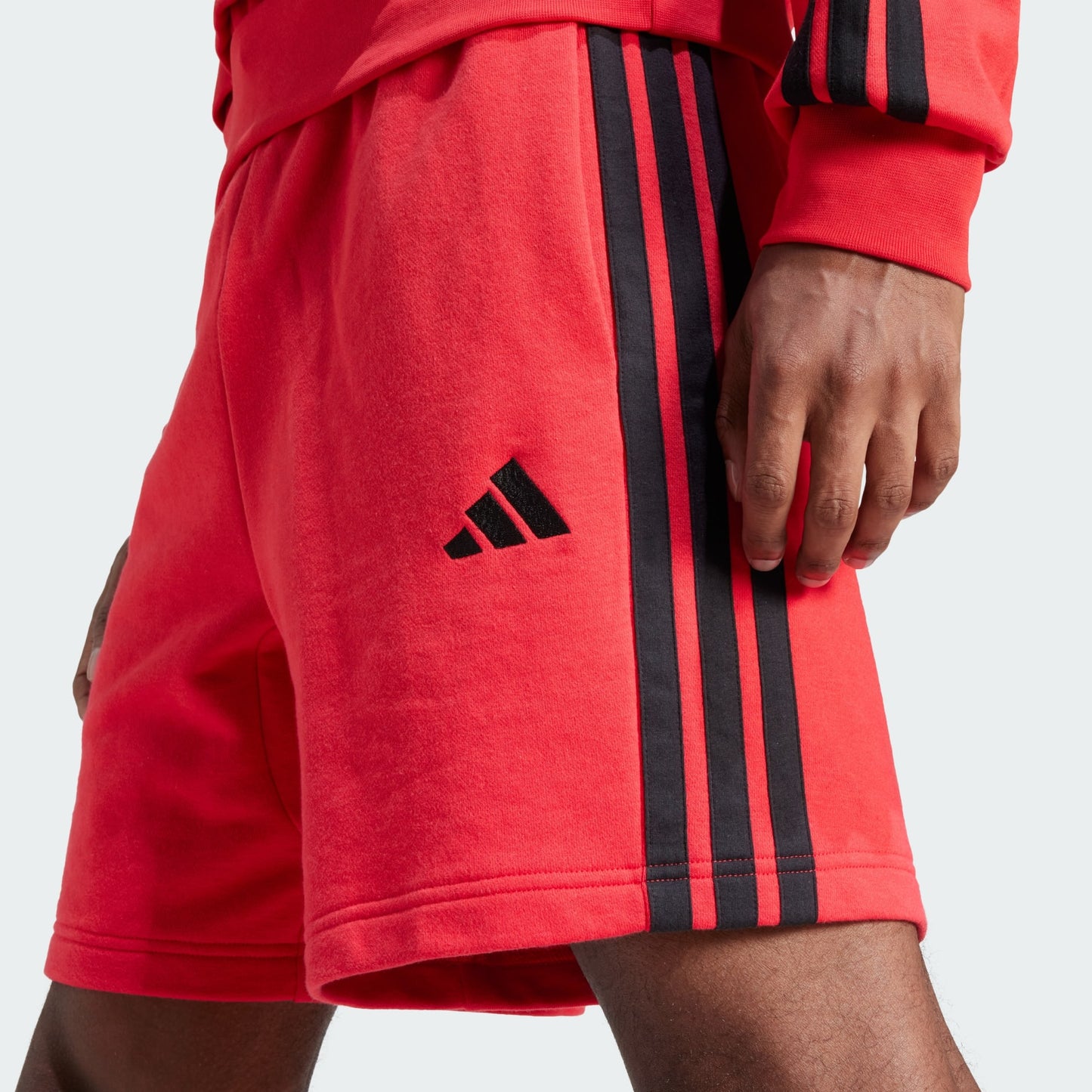 Essential 3-Stripes French Terry Shorts