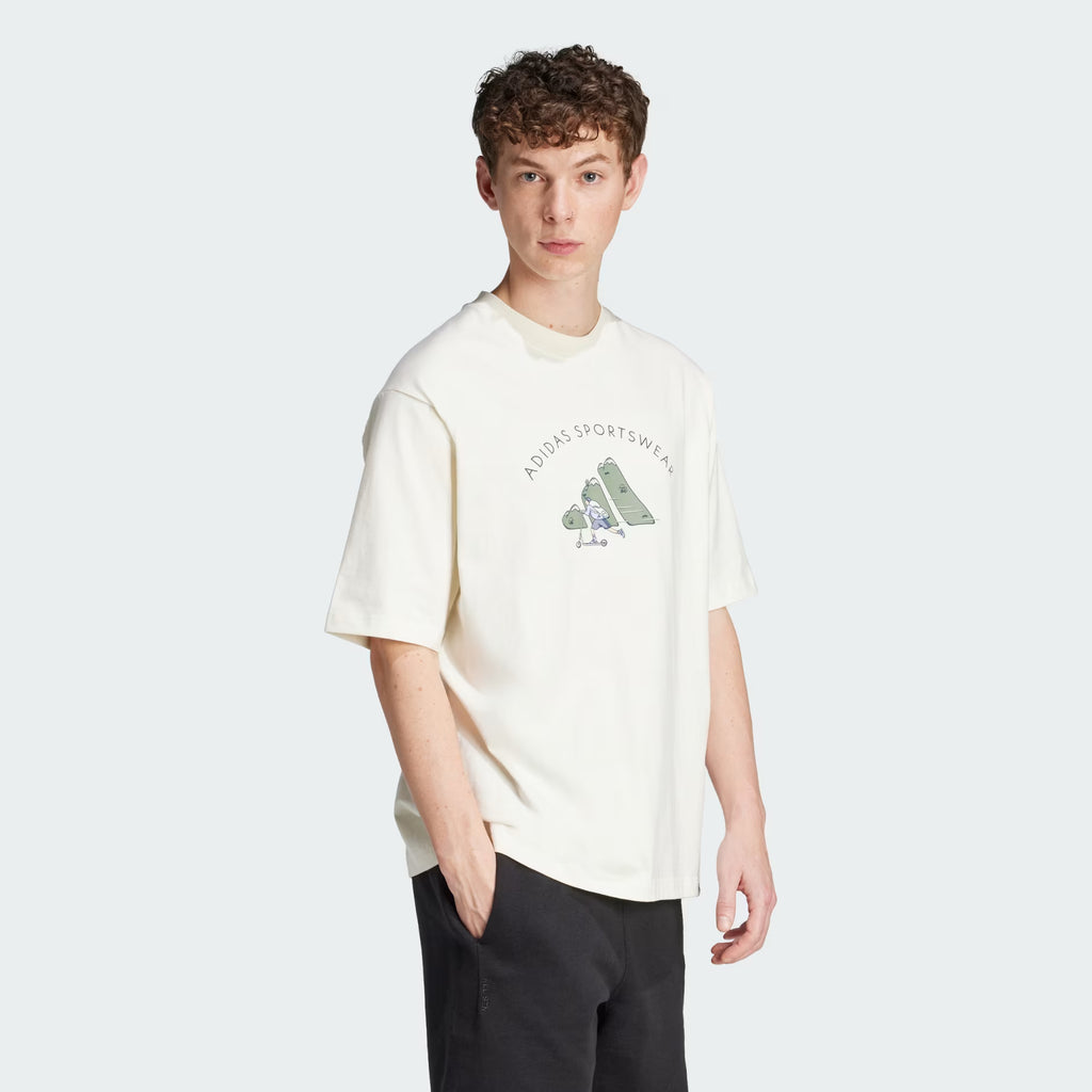 Codes Doodle Scooter Graphic Tee