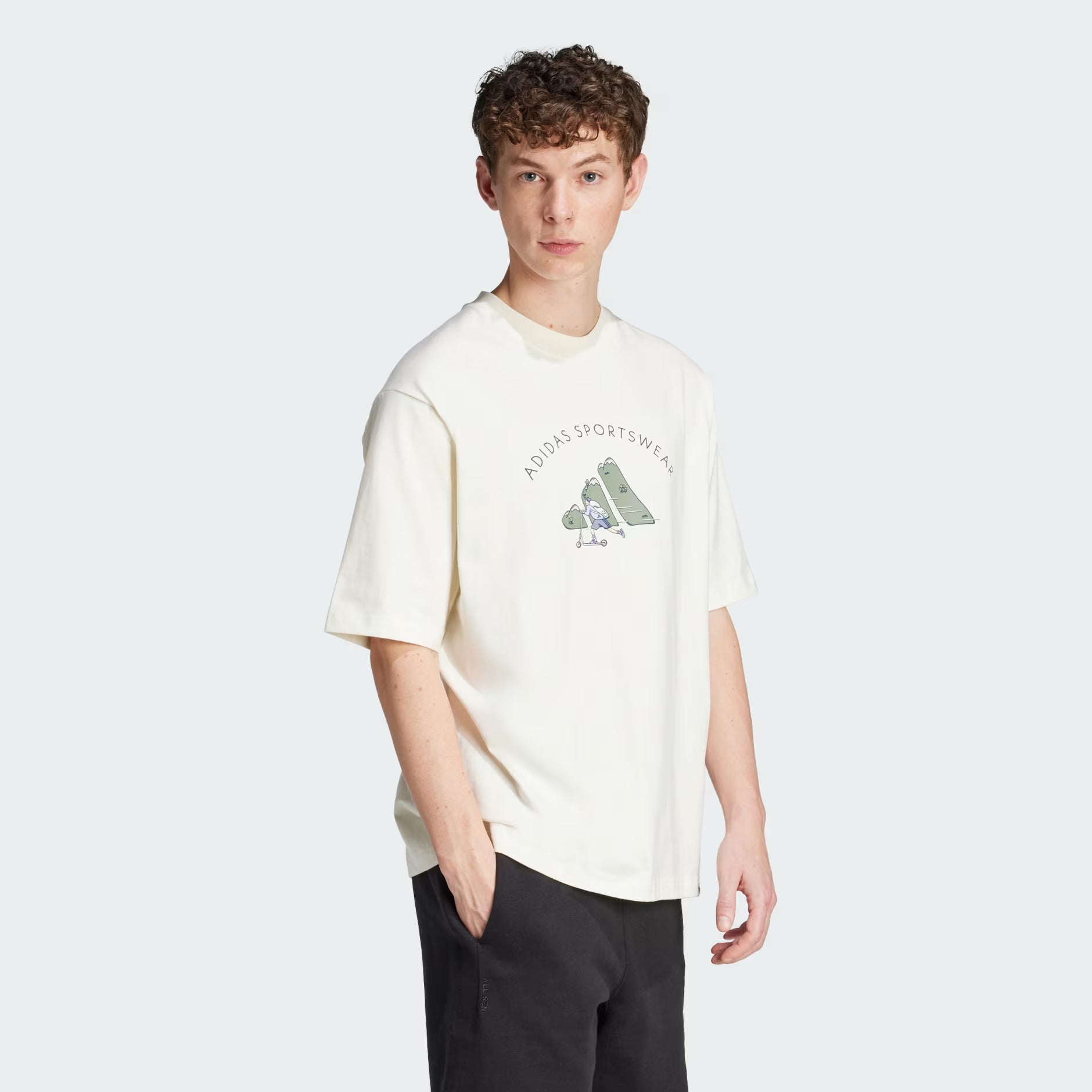Codes Doodle Scooter Graphic Tee
