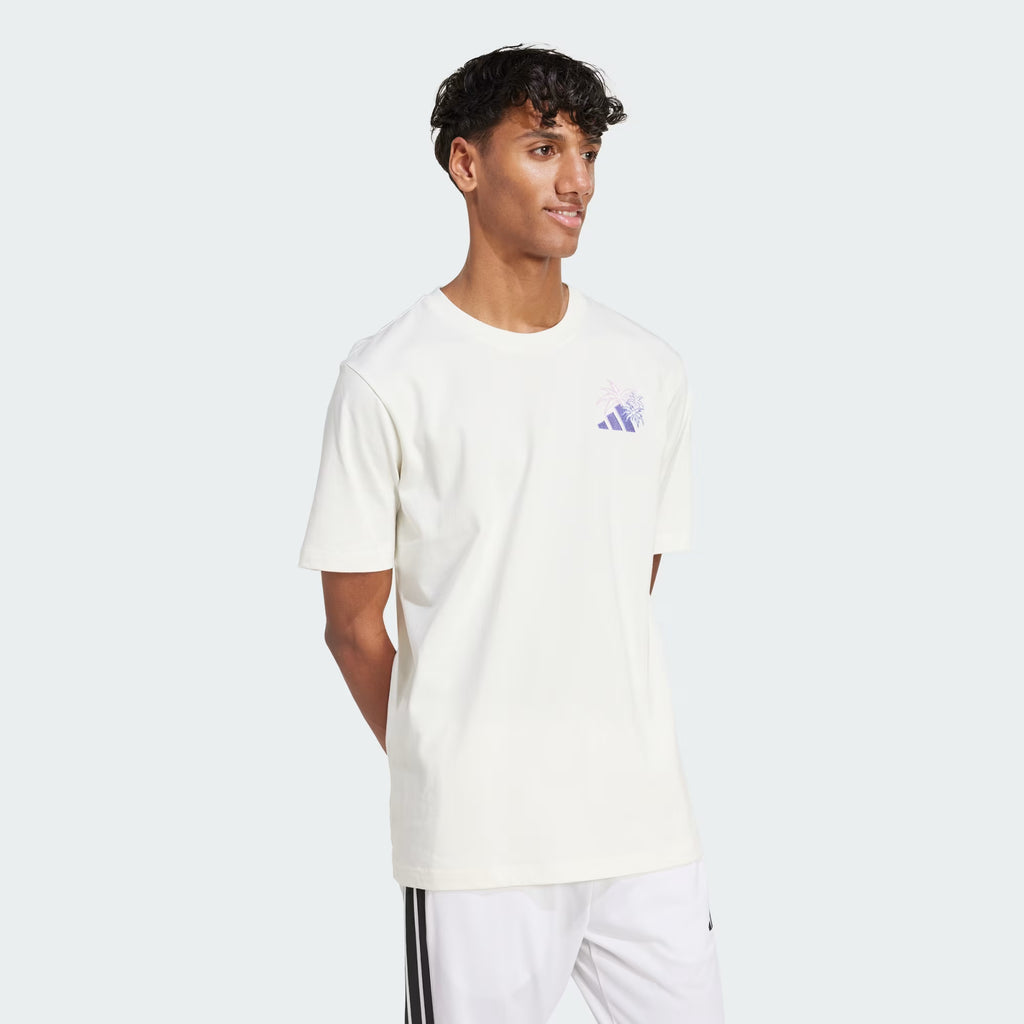 Lounge Pastel Embroidery Graphic Tee