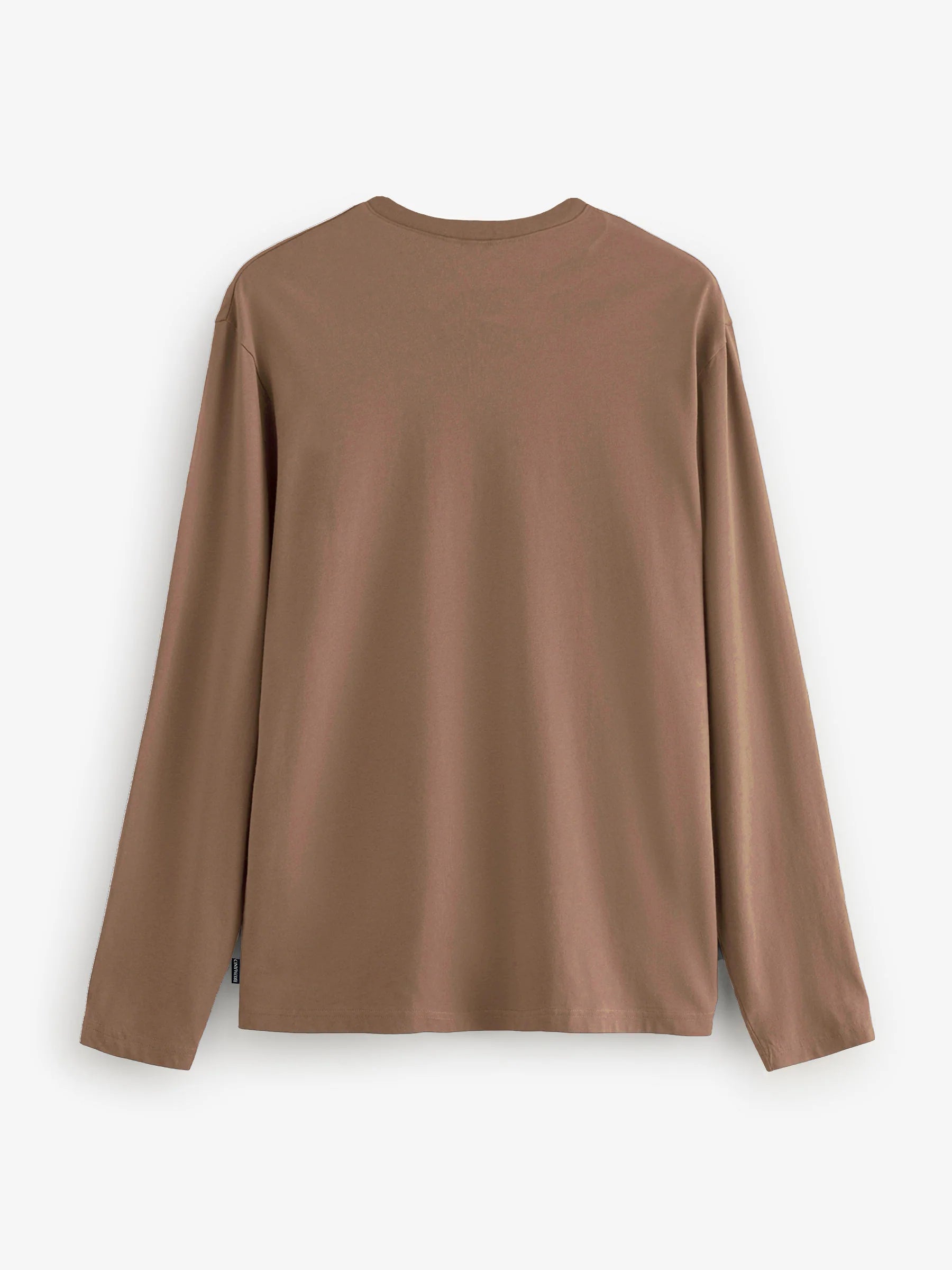 Mid Brown Long Sleeve T-Shirt