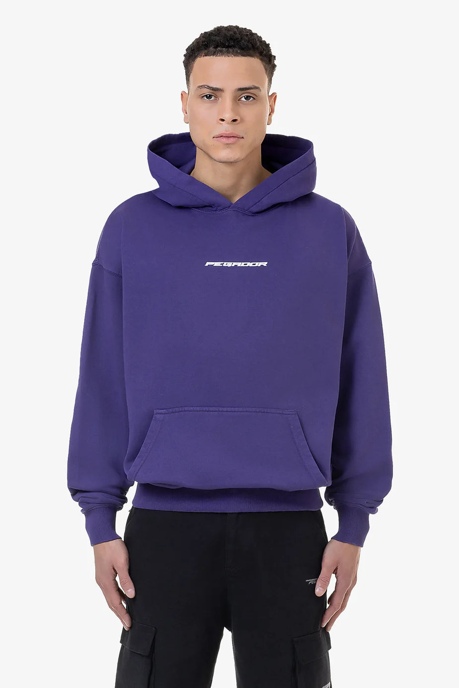 Dubose Oversized Hoodie Vintage Deep Purple