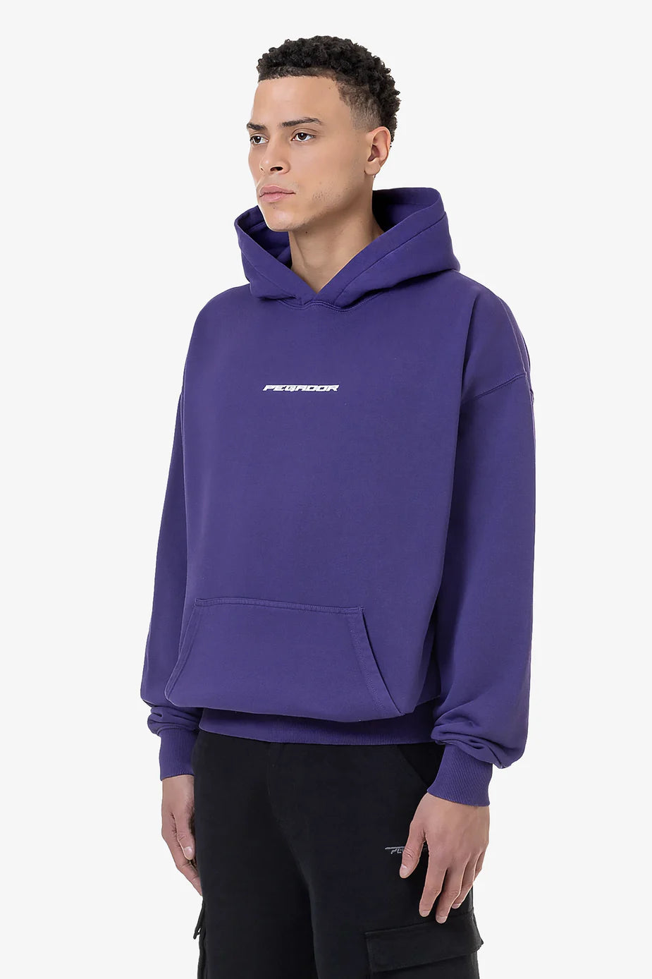 Dubose Oversized Hoodie Vintage Deep Purple