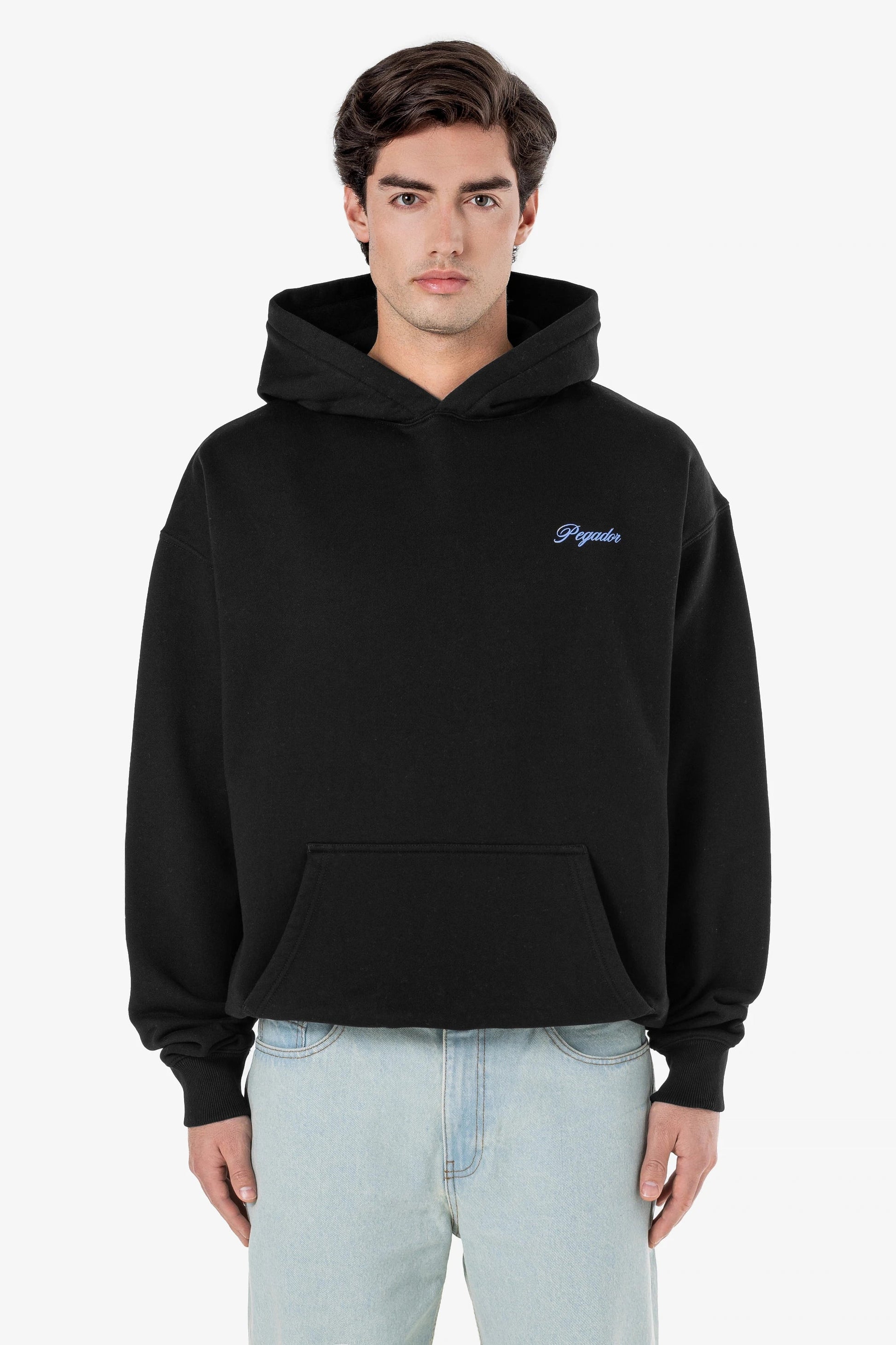 Colfa Oversized Hoodie Washed Black