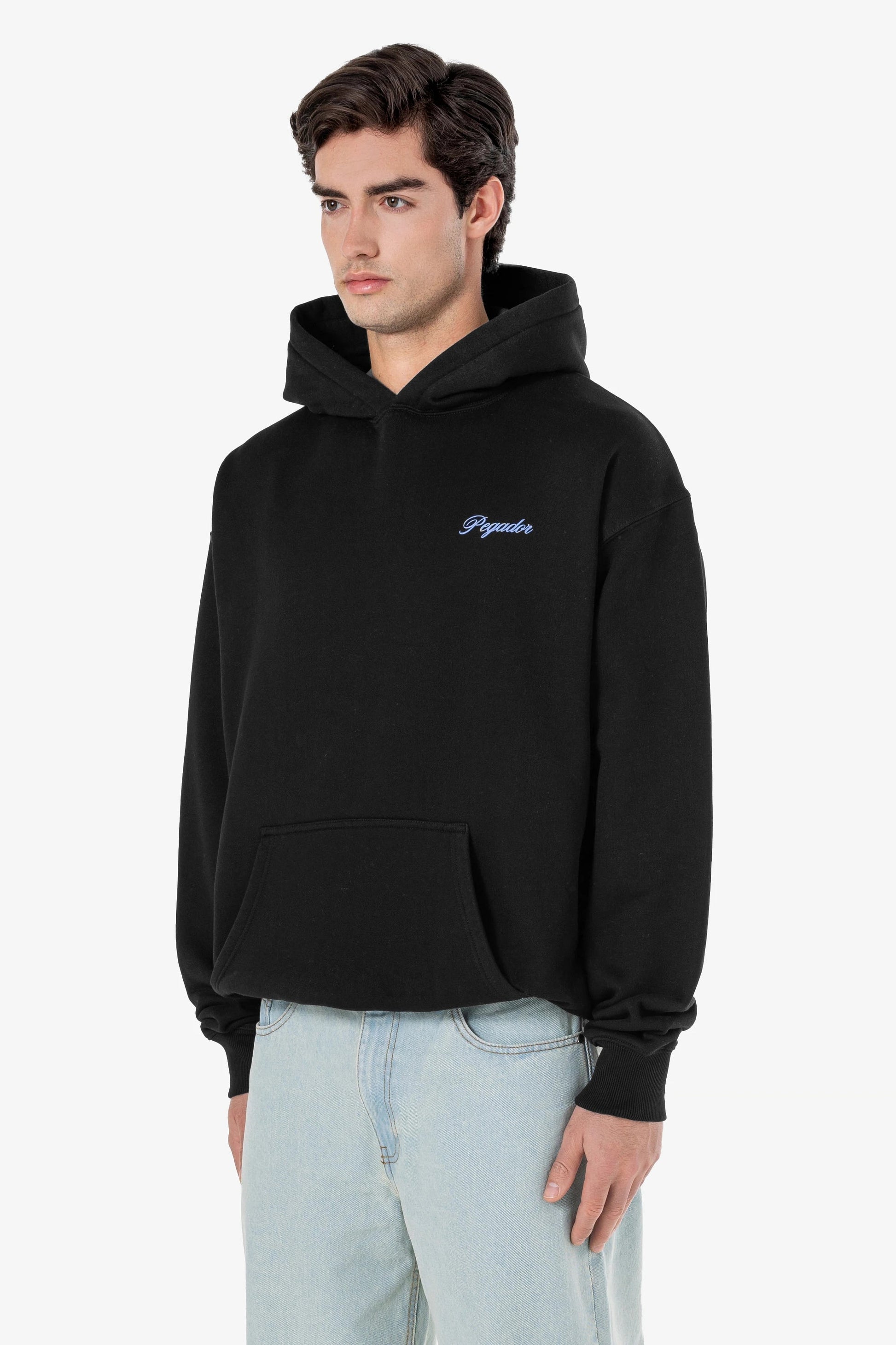 Colfa Oversized Hoodie Washed Black