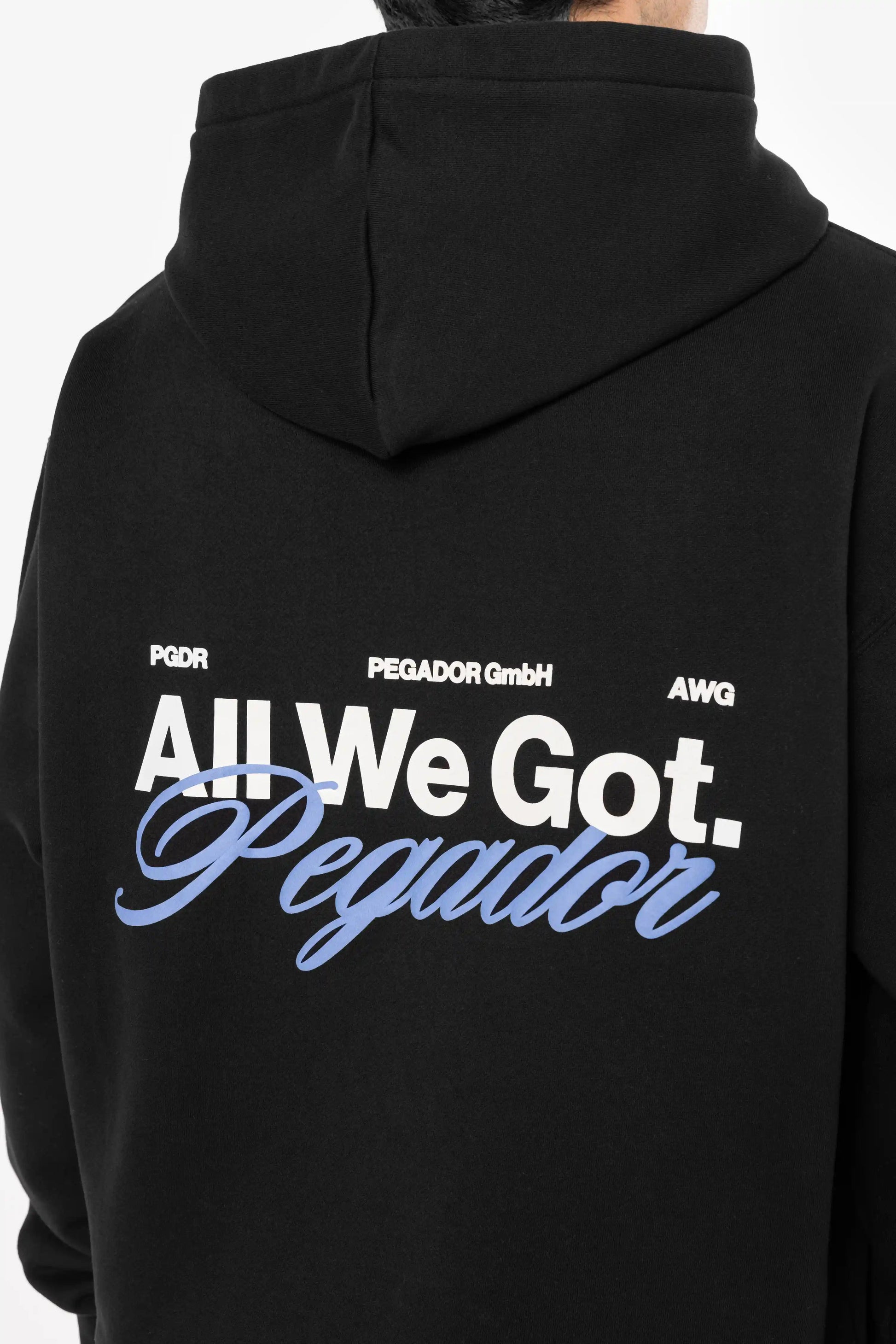 Colfa Oversized Hoodie Washed Black
