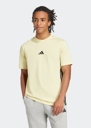 Essentials 3-Stripes Single Jersey Tee