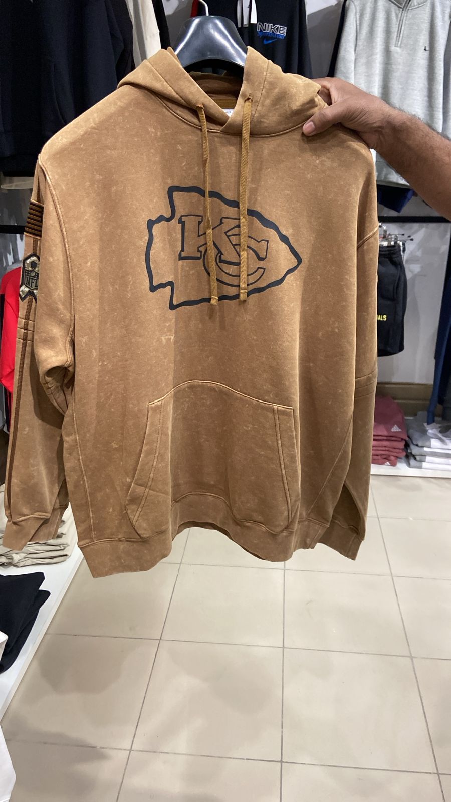 Nike Brown Kansas City Chiefs Salute