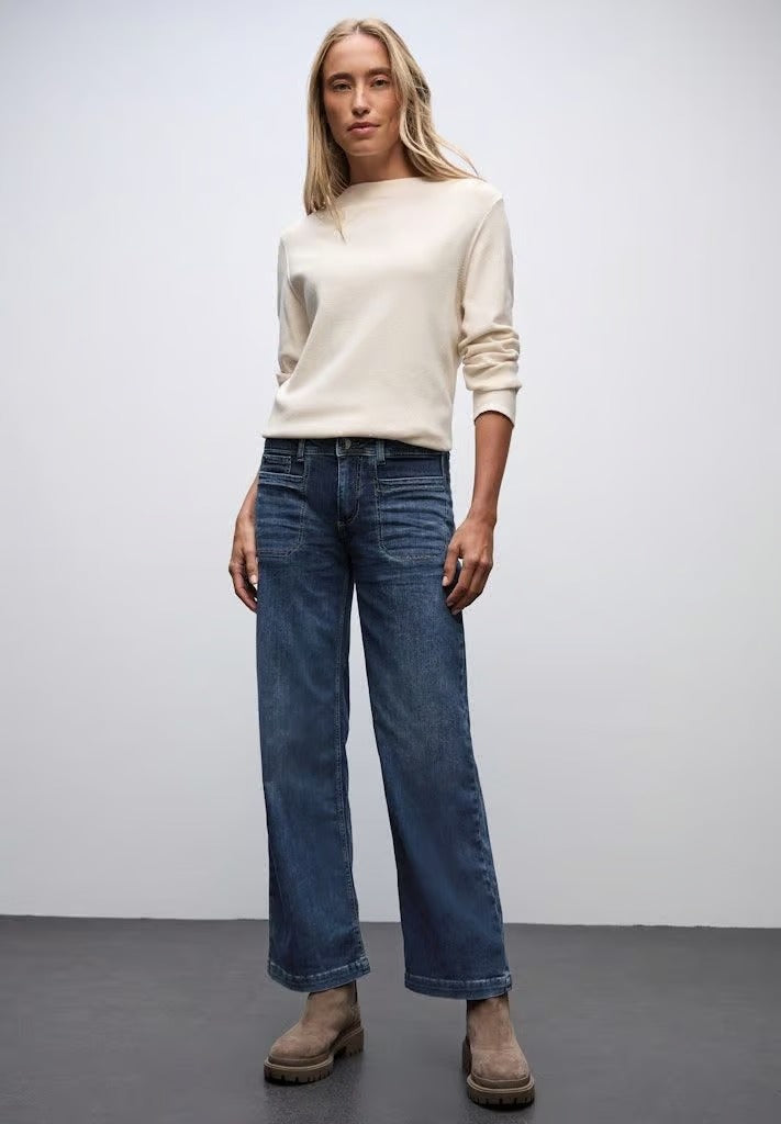 Street One Wide Leg Jeans (Female)