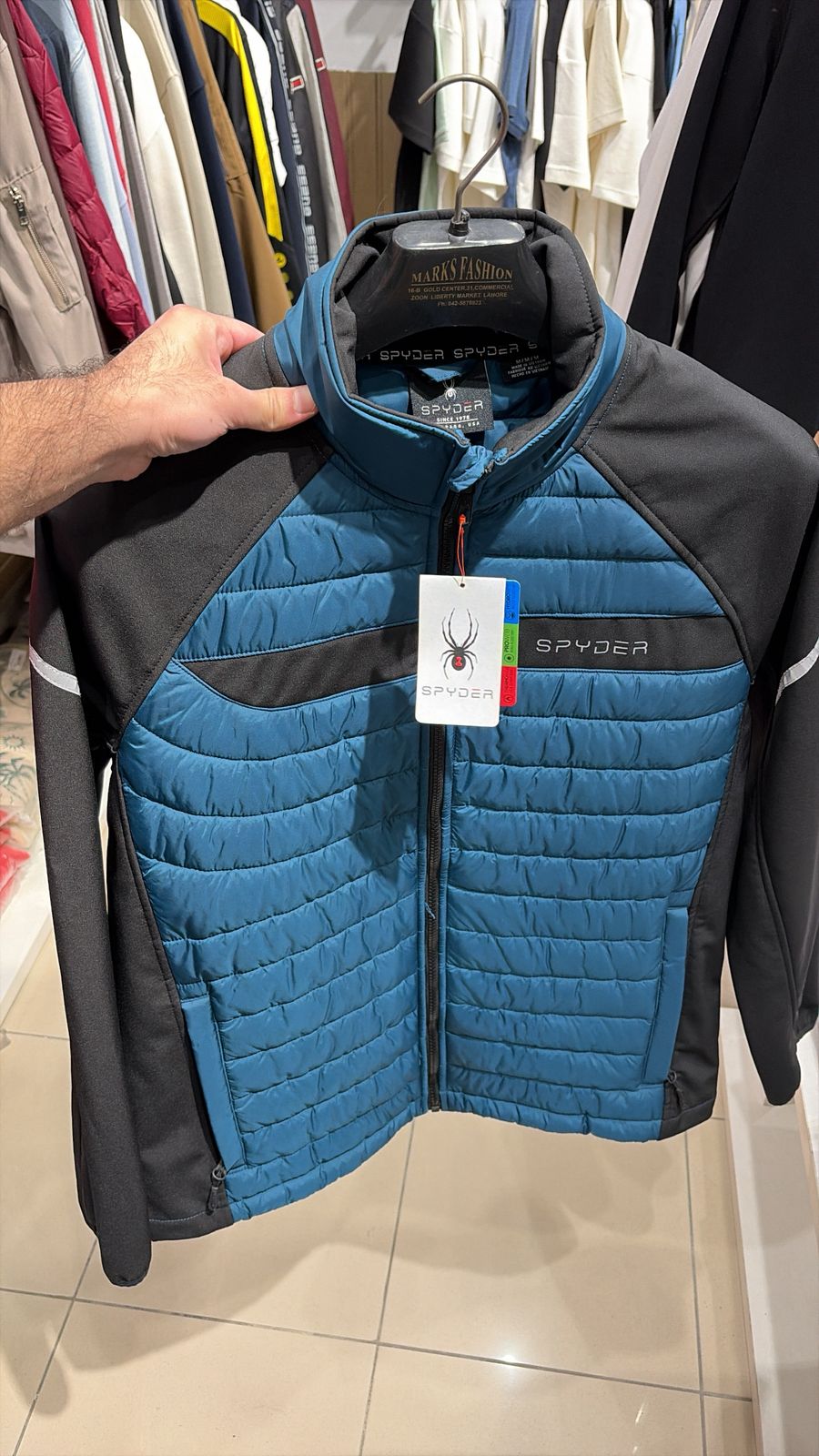 Men's Ski Jacket - SOFTSHELL MIX