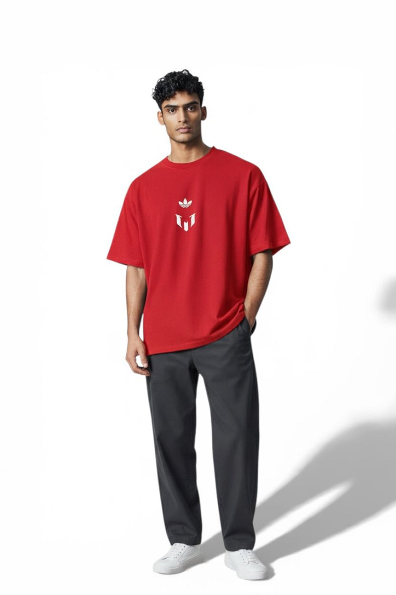 MESSI T SHIRT RED