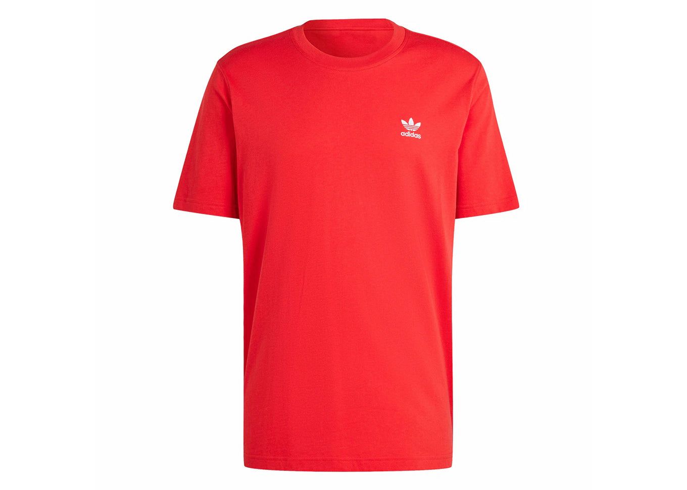 adidas Trefoil Essentials Tee Better Scarlet