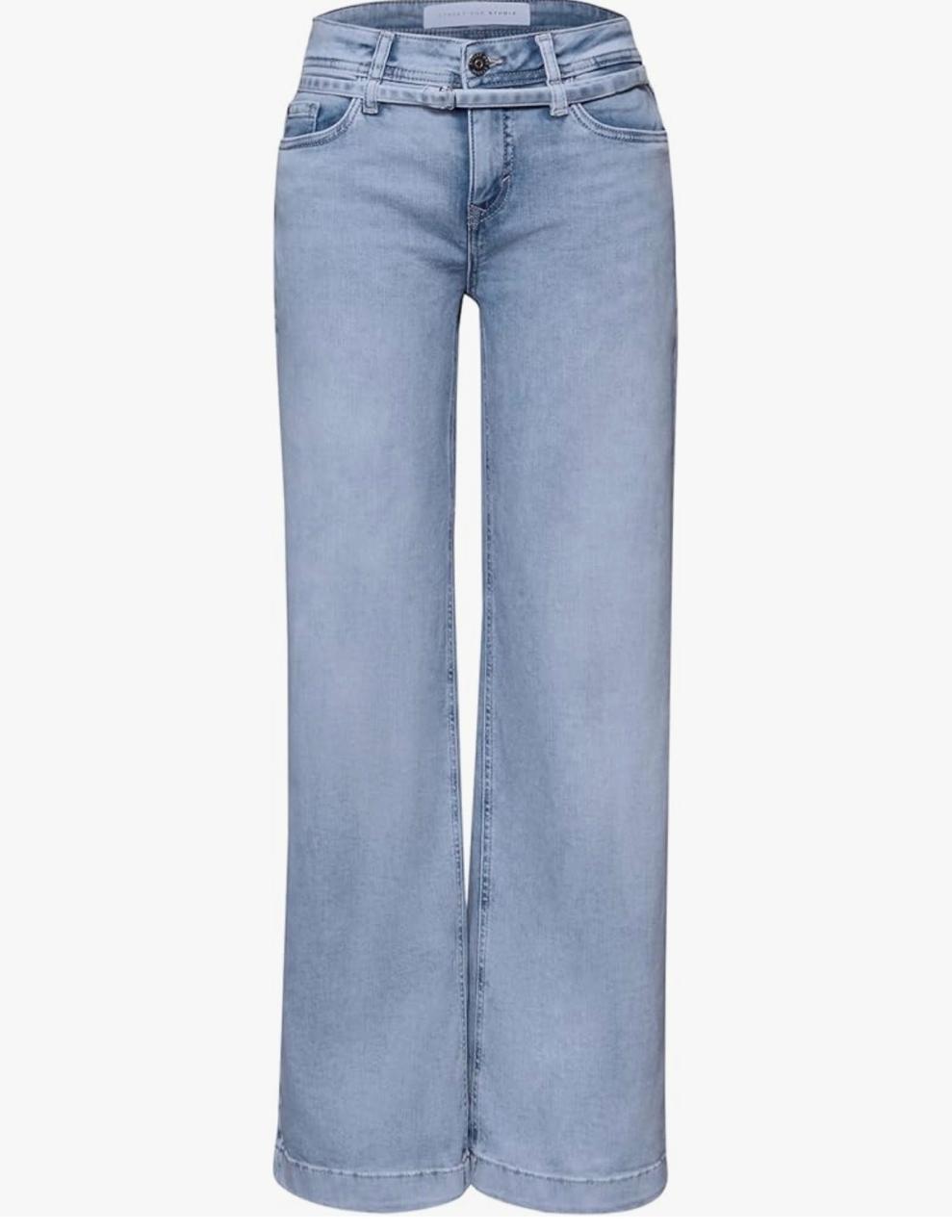 Street One Studio Women's  Wide Leg Jeans