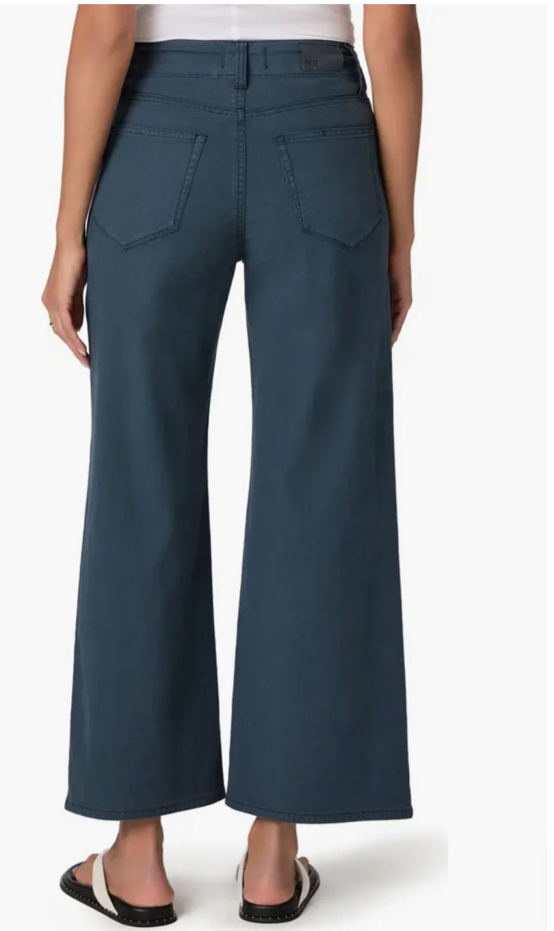 Anessa High Waist Ankle Wide Leg Pants