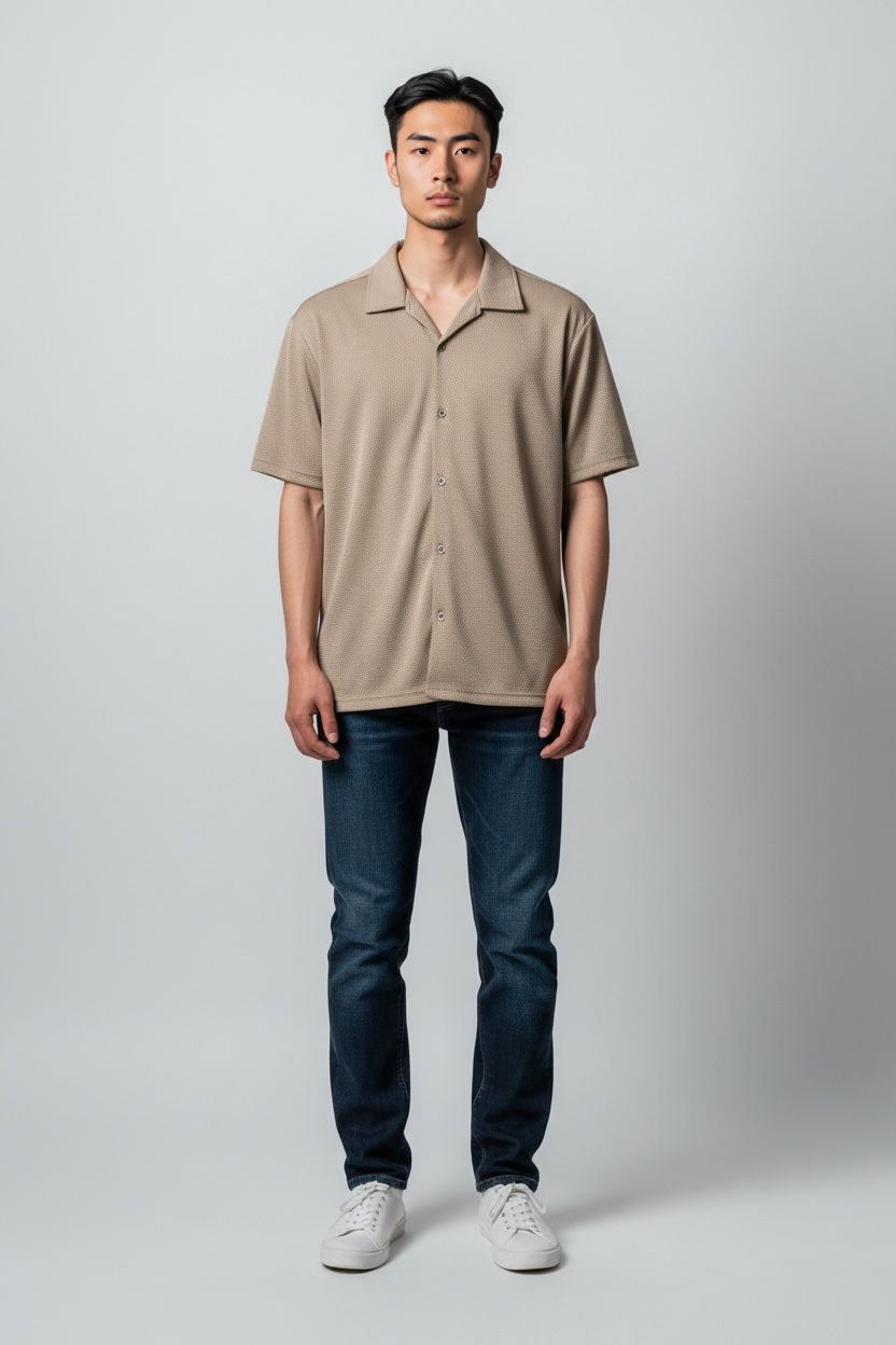 Cuban Collar Brown Dry FIT