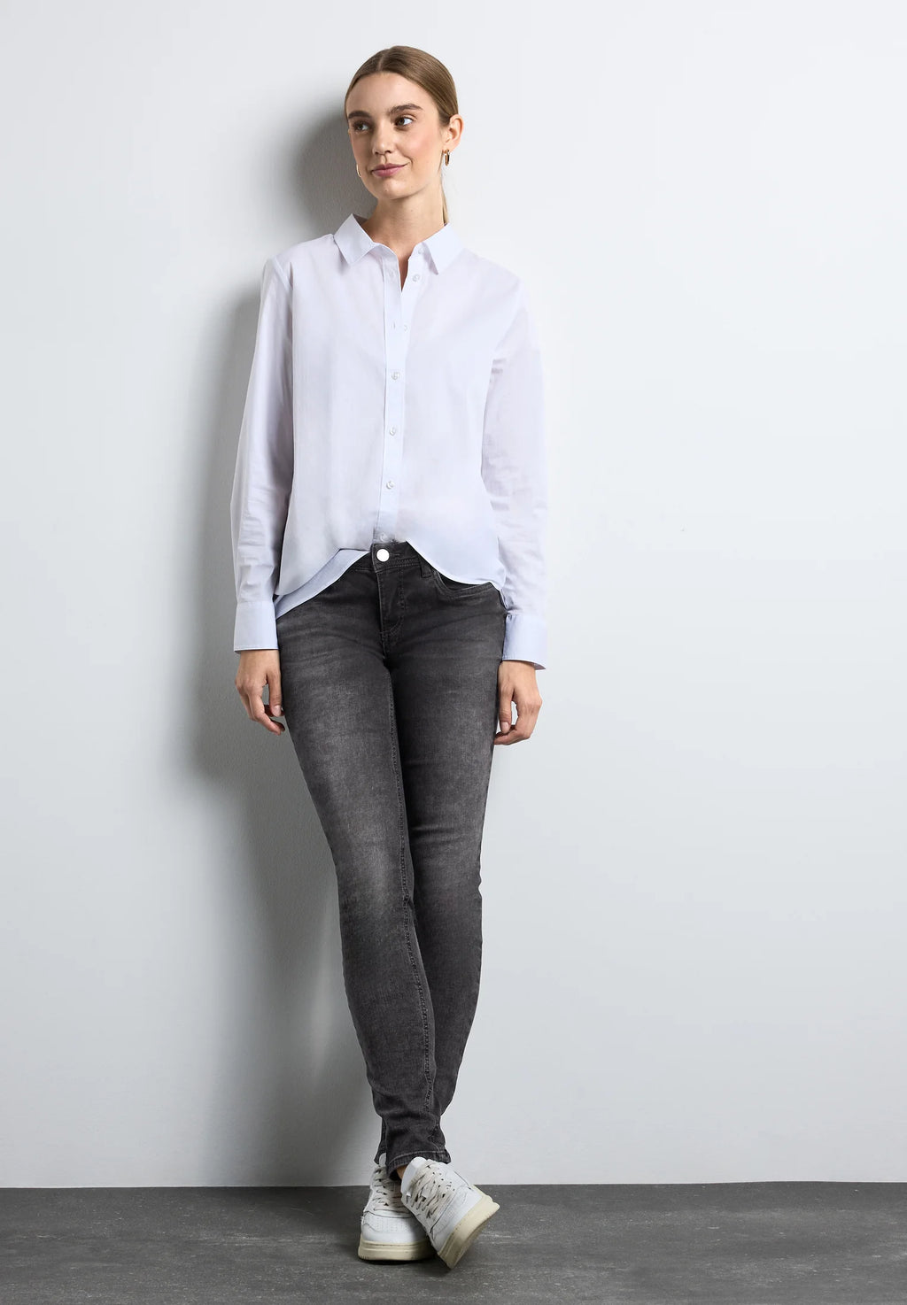 SLIM FIT - Slim fit jeans (street one)