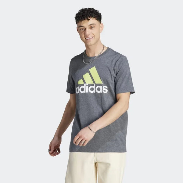 Adidas Mens Essentials Single Jersey Big Logo Tee
