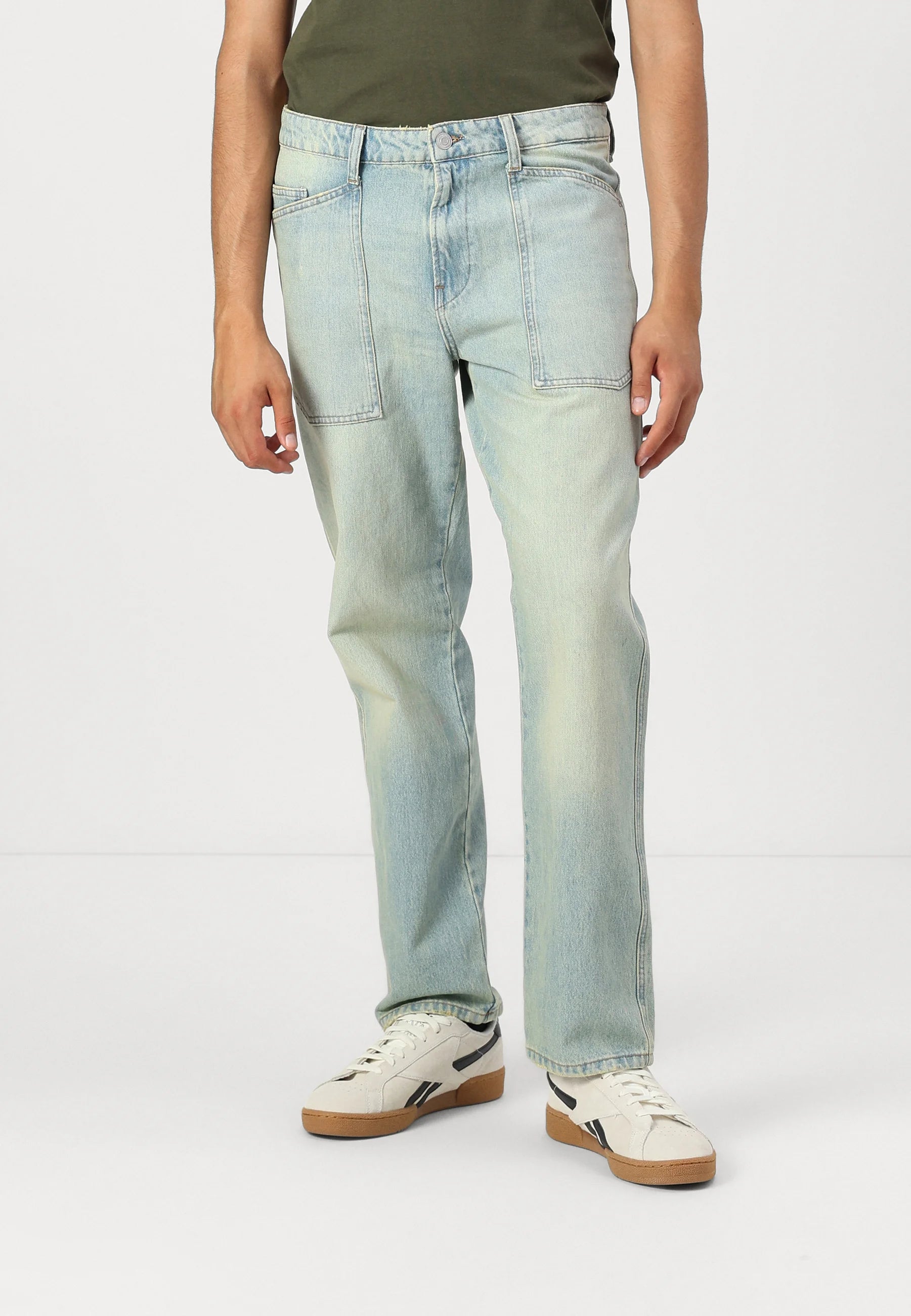 ONSEDGE - Straight leg jeans - light blue denim