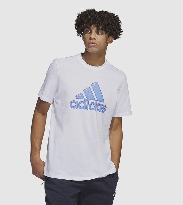 Logo Printed Crew Neck Athleisure