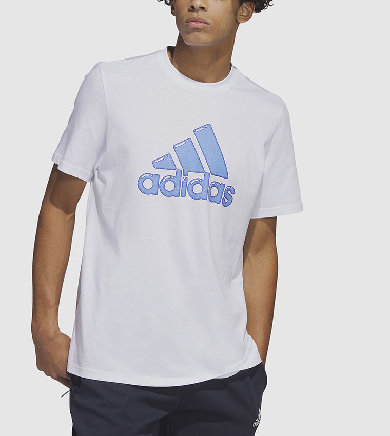 Logo Printed Crew Neck Athleisure