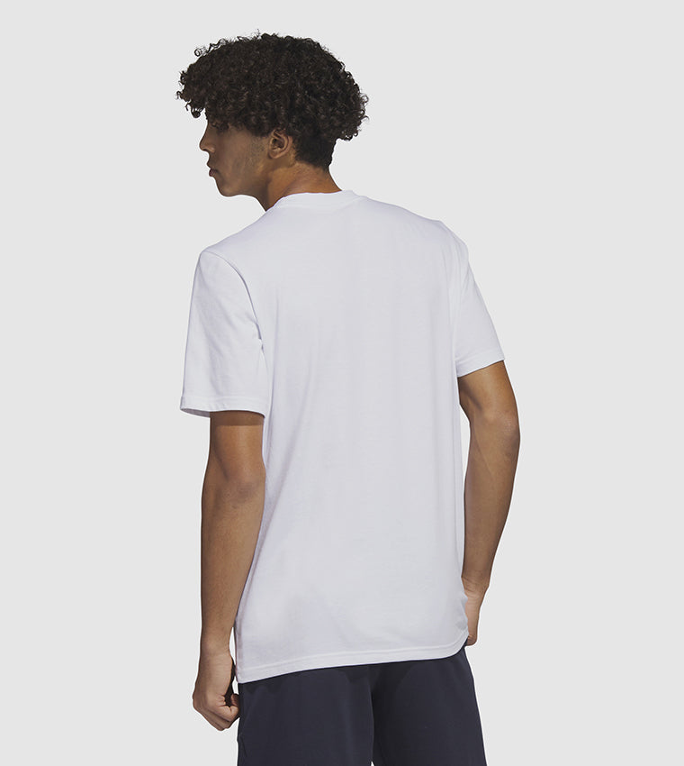 Logo Printed Crew Neck Athleisure