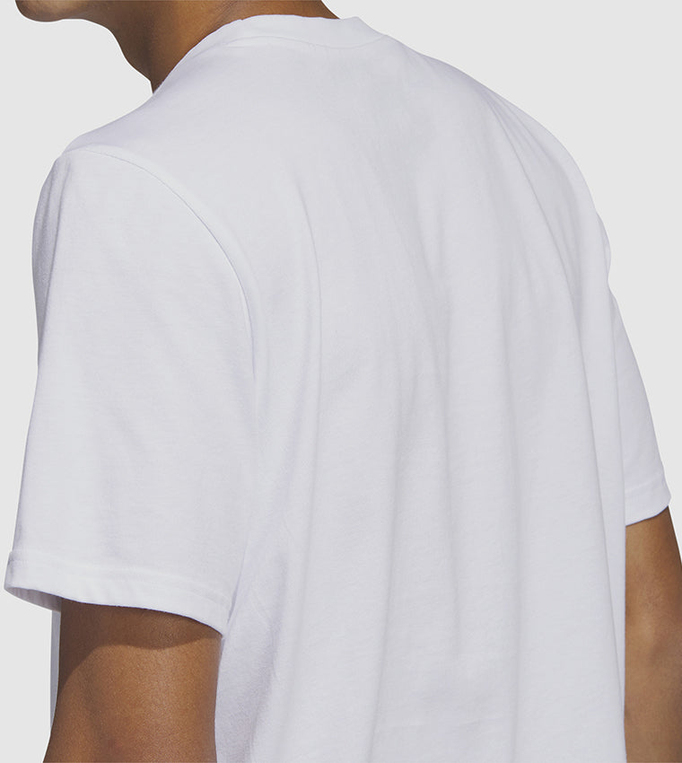 Logo Printed Crew Neck Athleisure