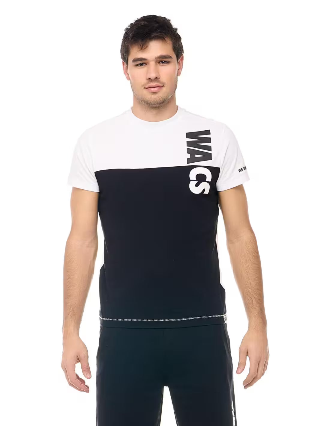 B&W Men's Short-Sleeve T-Shirt
