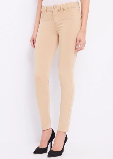 Women's cotton twill trousers GAUDI