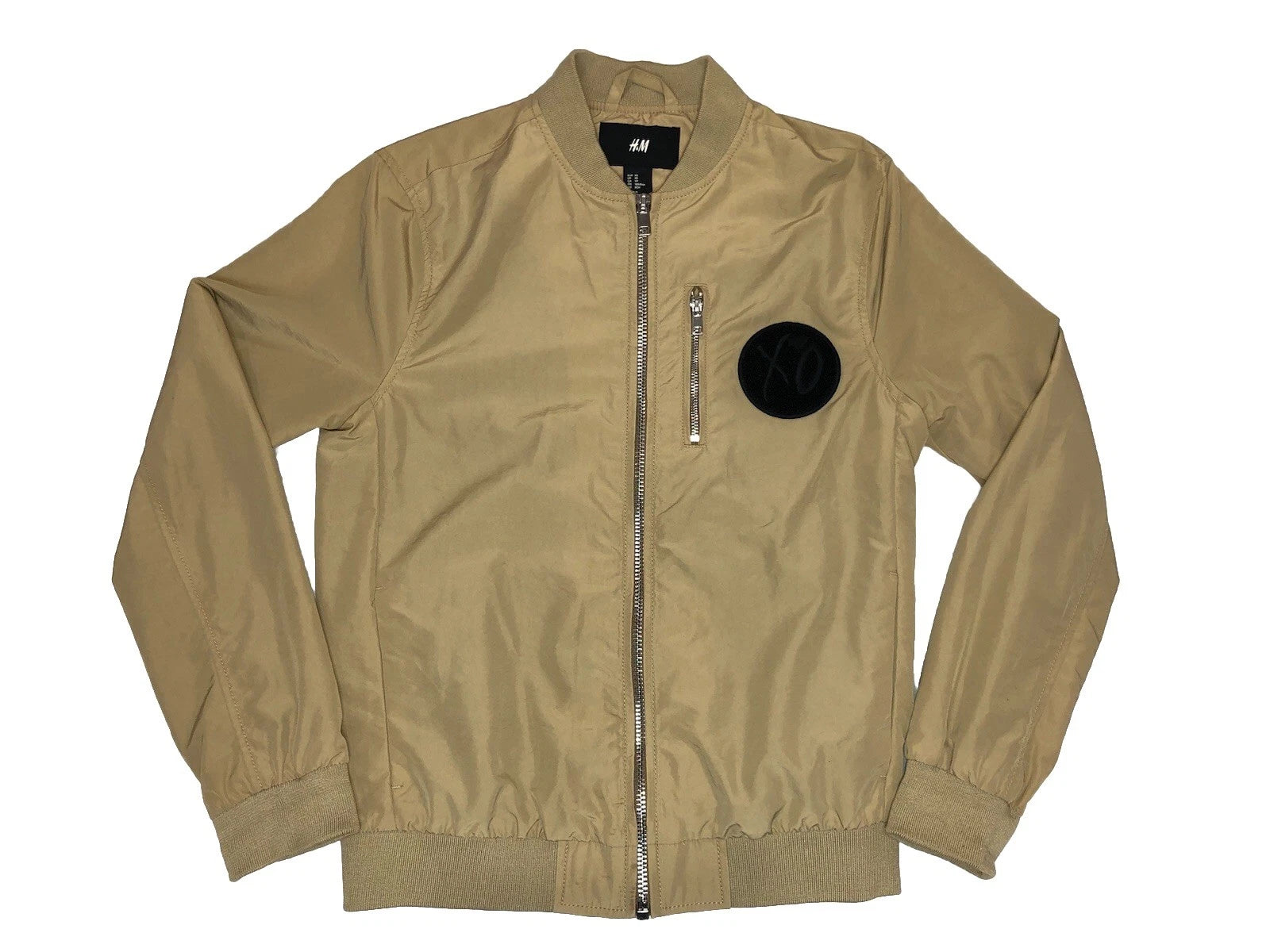 The Weeknd Bomber Jacket Mens XS Beige