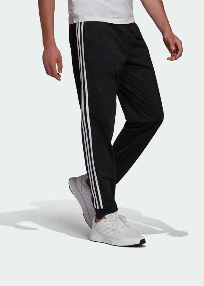 Adidas ESSENTIALS WARM UP TAPERED 3 STRIPES TRACK PANTS