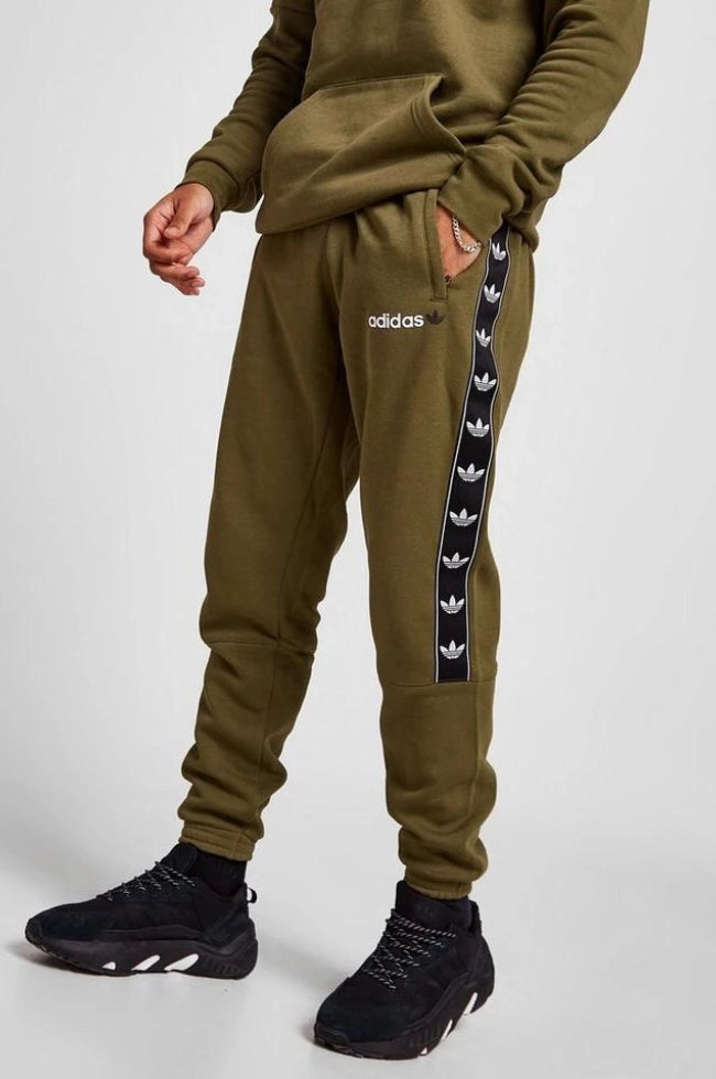 Adidas originals tape fleece track hotsell